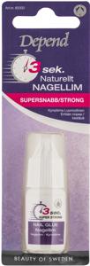 Depend 3 Sek Naturellt Nagellim produkt bild