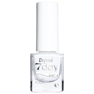 Depend 7day Hybrid Polish 7005 Pure White 5 ml produkt bild