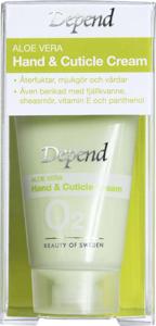 Depend O2 Aloe Vera Hand & Cuticle Cream produkt bild
