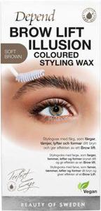 Perfect Eye Brow Illusion Wax Soft Brown produkt bild