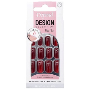 Depend Christmas Design Selection Deep Cherry Medium Square produkt bild