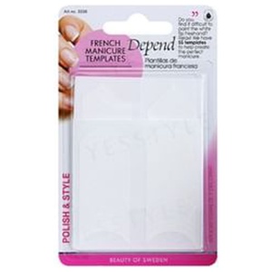 Depend Cosmetic - French Manicure Templates 55 pcs Produktbild