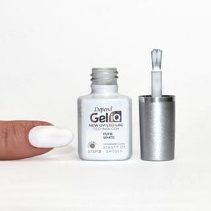 Depend Gel iQ Gel Nail Polish Pure White Produktbild
