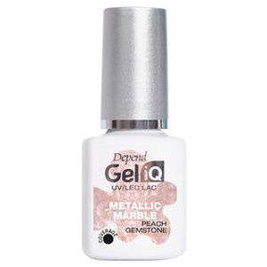 Depend GeliQ Metallic Marble - Peach Gemstone - 5 ml. produktbillede