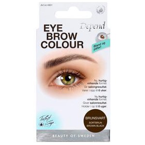 Depend Cosmetic PE Eyebrow Colour - Brown Black produktbillede