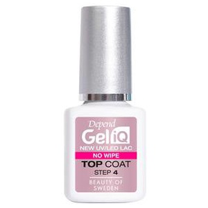 Depend Cosmetics Gel iQ No wipe Topcoat - 5 ml. produktbillede