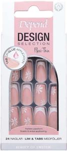 Depend Design Selection French Flower Blossom Short Coffin produkt bild