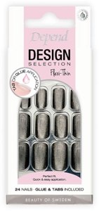 Depend Design Selection Graphite Shimmer Medium Square produktbilde