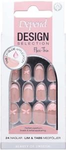 Depend Design Selection Pink Bow Oval produkt bild