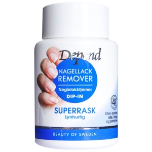 Depend Dip-In Nail Polish Remover Super Rask 75 ml produktbilde