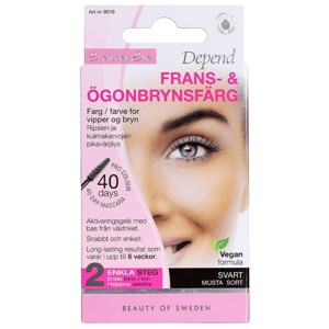 Depend Everyday Eye Lash & Brow Tint Black produktbilde