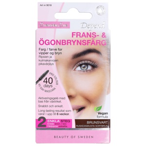 Depend Frans- & Ögonbrynsfärg Brunsvart produkt bild