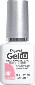 Depend Gel iQ Construct With Pink, 5 ml produkt bild