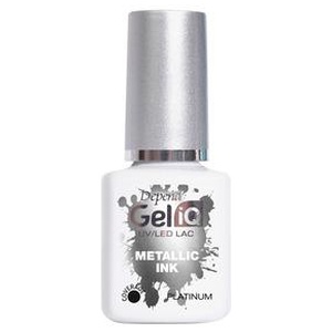 Depend Gel iQ Effect Metallic Ink Platinum 5ml produktbillede