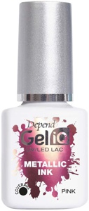 Depend Gel iQ Effects Metallic Ink Pink produktbilde