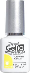 Depend Gel iQ Fun With Yellow 5 ml produkt bild