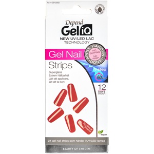 Depend Gel iQ Gel Nail Strips Bordeaux Dreams Produktbild