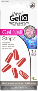 Depend Gel iQ Gel Nail Strips Bordeaux Dreams produktbilde