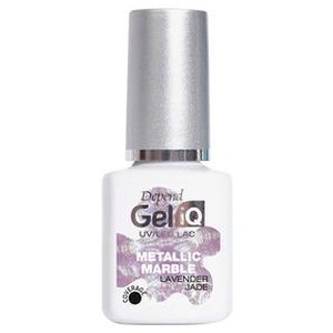 Depend Gel iQ Metallic Marble Lavender Jade 5ml produktbillede