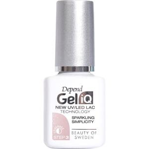 Depend Gel iQ Sparkling Simplicity Pink Glitter 5 ml produkt bild