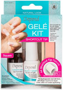 Depend Gelekit Natural Look Shortcut Tip produkt bild