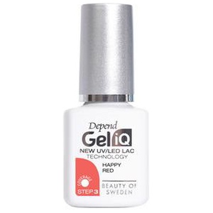 Depend Gel iQ Happy Red - 5 ml produktbillede