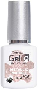 Depend GeliQ Metallic Marble Peach Gemstone produkt bild
