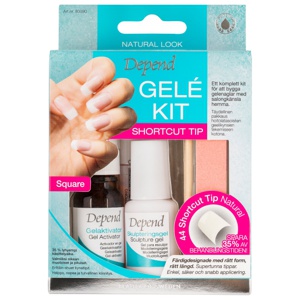 Depend Gelkit Natural Look Shortcut Tip produktbilde