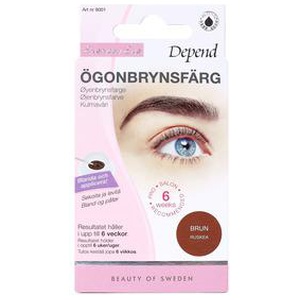Depend Øjenbrynsfarve, Brun - 1 stk. produktbillede