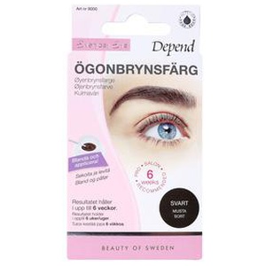 Depend Øjenbrynsfarve, Sort - 1 stk. produktbillede