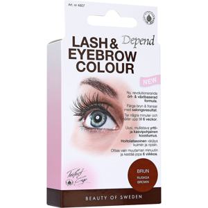 Depend Lash and Eyebrow Colour Brown produkt bild