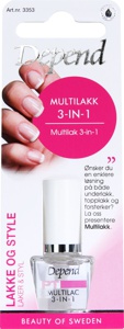 Depend Multilak 3-in-1 8 ml produktbillede