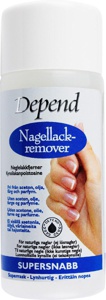 Depend Nagellackremover Supersnabb 30 ml produktbilde