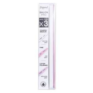 Depend Nail File X3 SalonPro Kit produktbilde