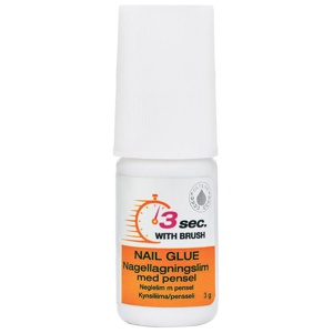 Depend Nail Glue 3 Sec. Naturel Reperation with Brush 3 g produkt bild