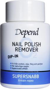 Depend O2 Dip Remover Blå 75 ml produkt bild