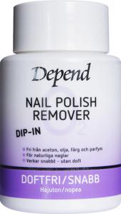 Depend O2 Dip Remover Lila 75 ml produkt bild