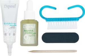 Depend O2 Nail Care 2 step Action Nail Care Kit 1 stk produktbilde