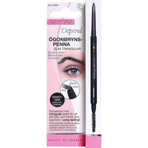 Depend Ögonbrynspenna Slim Triangular Grafitgrå produkt bild