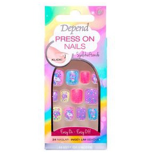 Depend Press On Nails - Unicorn - 1 sæt produktbillede