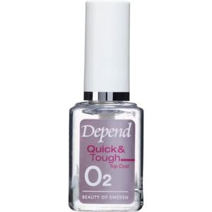 Depend Quick & Tough Topcoat 11 ml produkt bild
