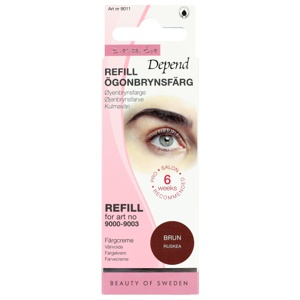 Depend Refill Ögonbrynsfärg Brun produkt bild
