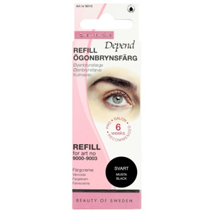 Depend Refill Ögonbrynsfärg Svart produkt bild