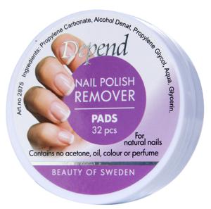 Depend Remover pads 32 st produkt bild