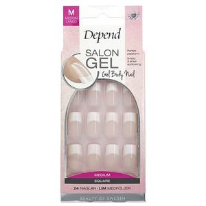 Depend Salon Gel Nude Medium Square produktbillede