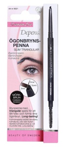 Depend øyenbrynspenn Slim Triangular dark brown 0,05 g produktbilde
