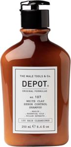 DEPOT MALE TOOLS No. 107 White Clay Sebum Control Shampoo 250 ml produkt bild