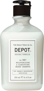 Depot No. 501 Moisturizing & Clarifying Beard Shampoo produktbillede