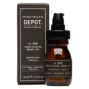 DEPOT MALE TOOLS No. 505 Conditioning Beard Oil Mysterious Vanilla 30 ml produktbilde