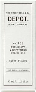 American Crew Depot 400 Shave Specifics No. 403 Sweet Almond Softening Pre-Shaving Oil 30 ml produkt bild